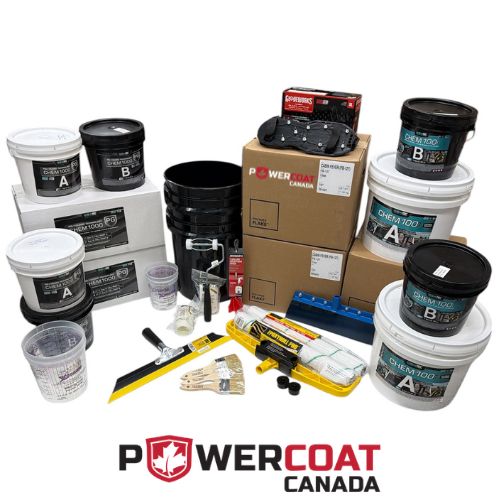 750 Sq Ft Professional DIY Epoxy Garage Floor Kit – Complete System
