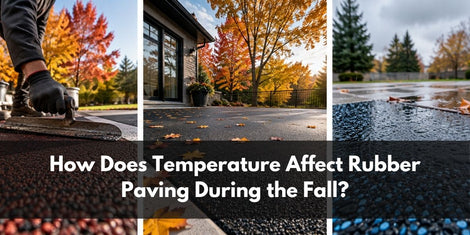 How Does Temperature Affect Rubber Paving During the Fall?