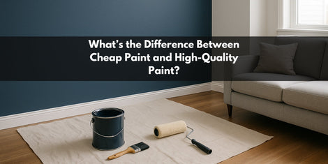 What’s the Difference Between Cheap Paint and High-Quality Paint?