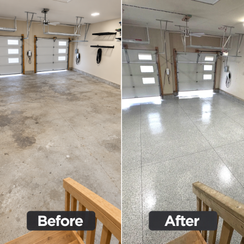 1000 Sq Ft Professional DIY Epoxy Garage Floor Kit – Complete System