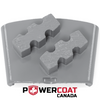 XSoft Concrete - Elite-Grind EZchange Wing Diamond Segments - Pkg/3