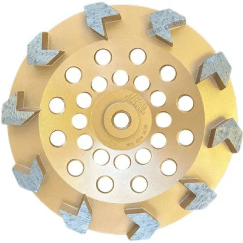 Husqvarna Elite-Grind 7″ X 5/8-11 Arrow Cup Wheel #585327116