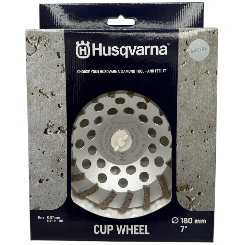 Husqvarna 7" VARI-GRIND™ TURBO M Silver 585327122