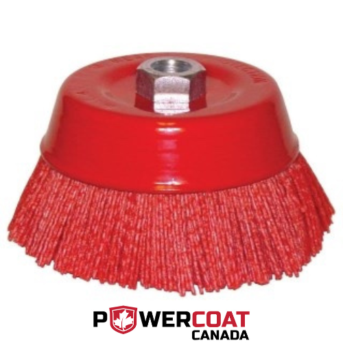 Abrasive Red Cup Brush