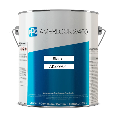 Amerlock 2/400 AK2-9/01 Black Component A - 1 Gallon