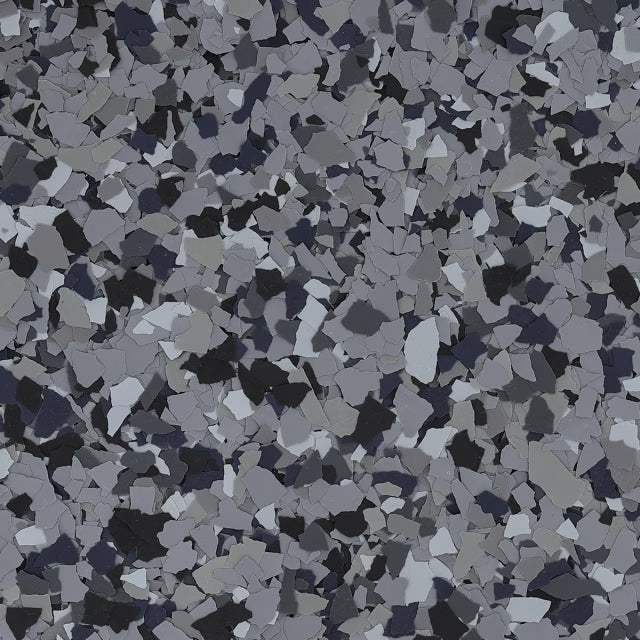 Blended Flakes for Epoxy Coatings - 25 Pound Box