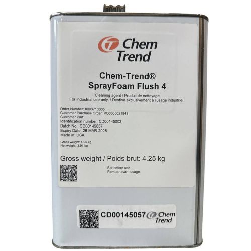 Chem-Trend SprayFoam Flush 4 – Nettoyant pour équipement de pulvérisation de mousse