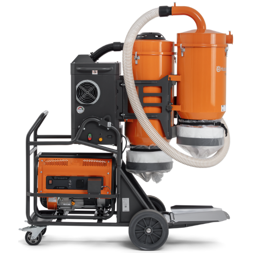 Husqvarna T 4000 Petrol Dust Extractor with Soff-Cut Kit #970709402