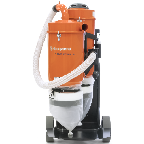 Husqvarna T 4000 Petrol Dust Extractor with Soff-Cut Kit #970709402