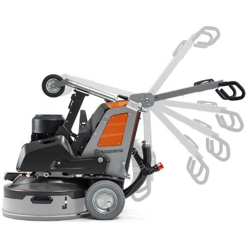 PG 8 XR 31.5" 20.1 hp 480V Remote Control Planetary Floor Grinder Husqvarna #970605805