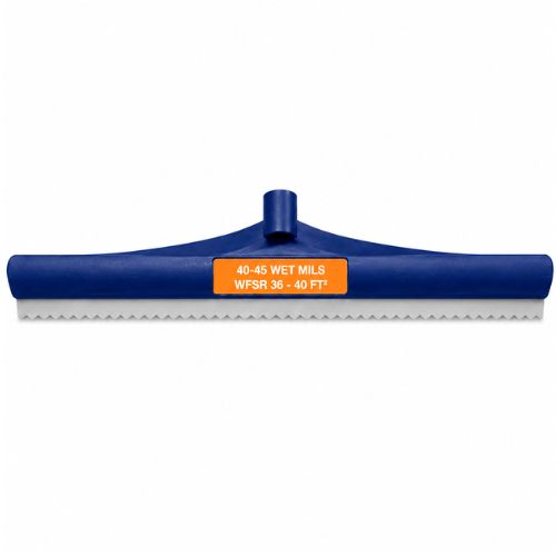 24" Notched Squeegee for Epoxy & Urethane Floor Coatings