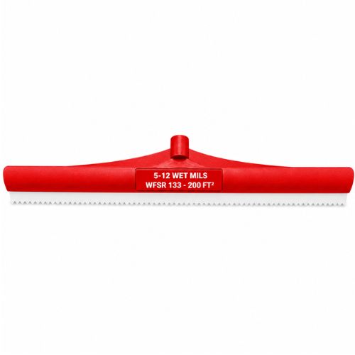 24" Notched Squeegee for Epoxy & Urethane Floor Coatings