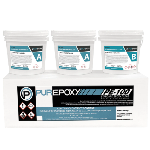 Epoxy Floor Coating Kit - 3 Gallon