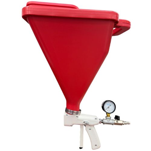 Scorpion Large Spray Gun Red Hopper