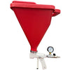 Scorpion Large Spray Gun Red Hopper