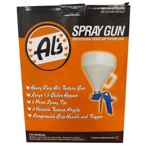 Scorpion Low Volume Spray Gun with 1.5 Gal Hopper