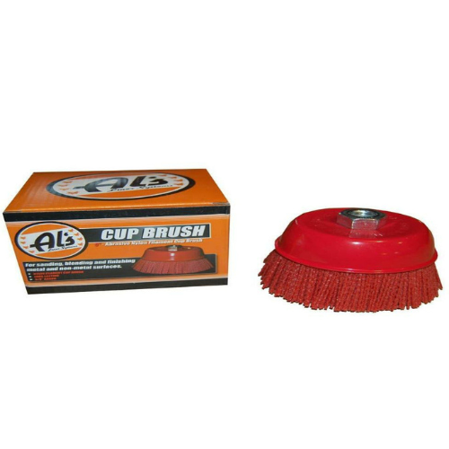 Abrasive Red Cup Brush